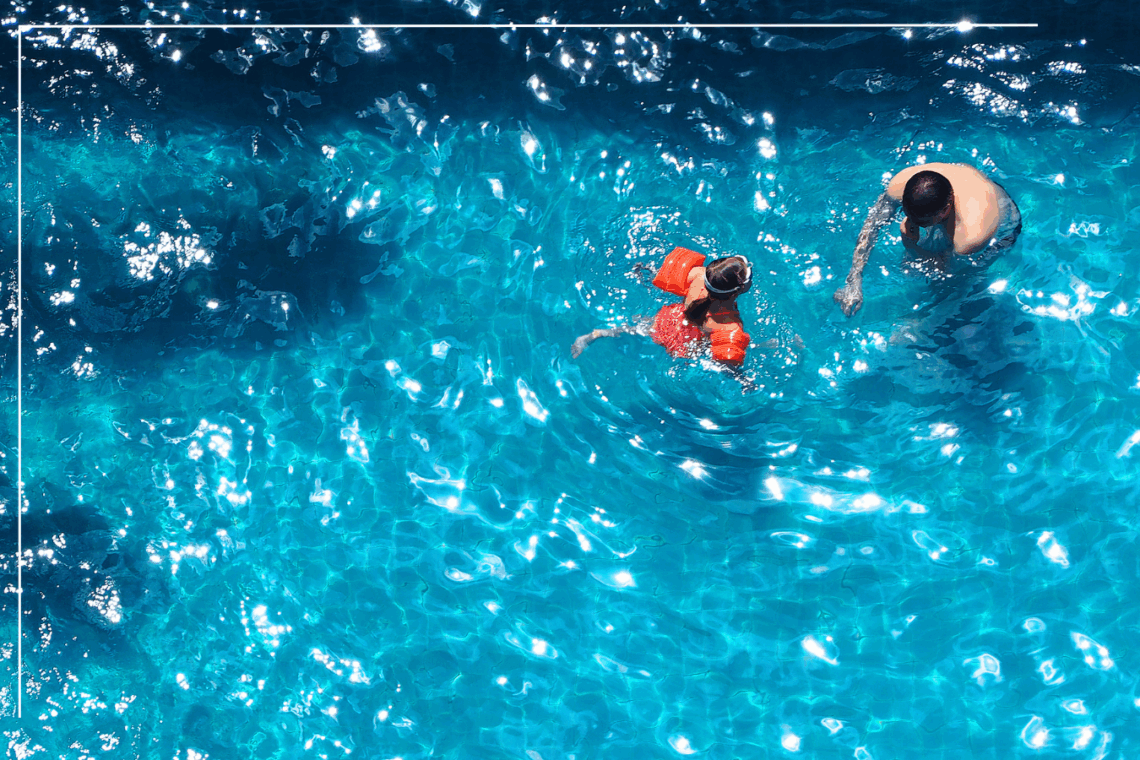 Nooit meer naar het zwembad